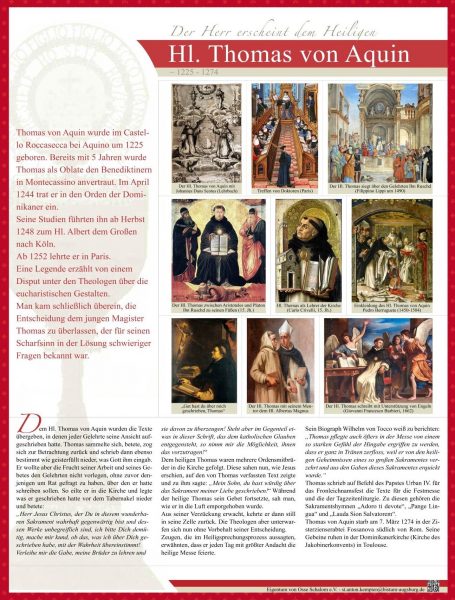 Tafel 29 (Paket 3) - Thomas v. Aquin