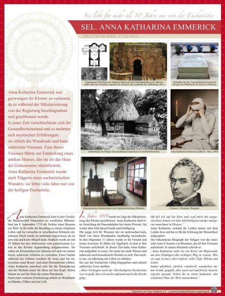 Tafel 48 (Paket 4) - Sel. Anna Katharina Emmerick
