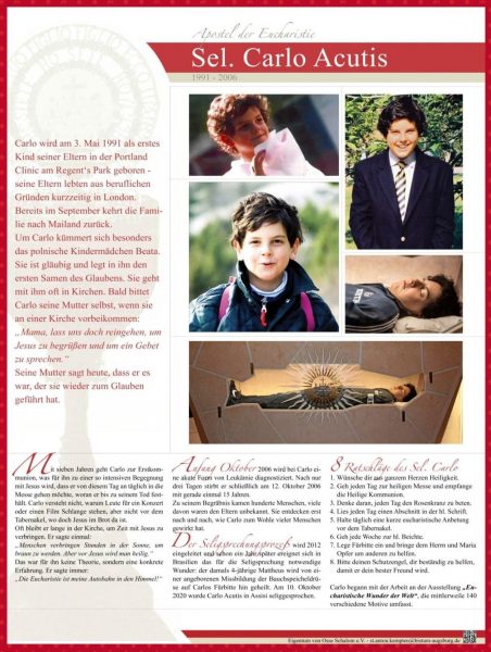 Tafel 01 (Paket 1) - Seliger Carlo Acutis (2)